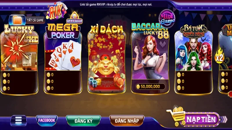 Giới thiệu Mega Poker Rikvip