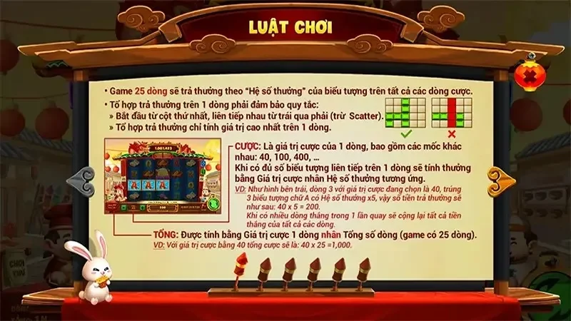 Luật chơi trong game nổ hũ Phá Cỗ Đèn Rồng của Rikvip