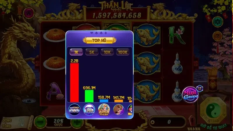 Hũ Xin Xăm Rikvip đang thu hút sự chú ý của đông đảo game thủ nhờ vào hấp dẫn và cơ hội trúng thưởng cao